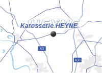 Anfahrt Karosserie Heyne GbR